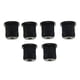 thumbnail image 2 of 6 Piezas De Guitarra De Hierro Duradera A Través De Virolas De Cuerda De Cuerpo Piezas De Repuesto Negro, 2 of 5