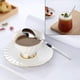 thumbnail image 2 of Cuchara para espresso, cuchara de acero inoxidable para mermelada y miel, cuchara para remover café con mango curvo, juego de 6, 2 of 7