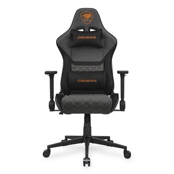 Silla Gamer Cougar Armor One V2 Gray F, Reclinable 155°, Reposabrazos 4D, Imitación de Lino, Gris