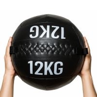 Linea Sport - Balón Medicinal 12 Kg De Ecocuero Antideslizante Para Crossfit