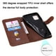 thumbnail image 3 of Funda con Cremallera para OPPO A52/A72/A92, Carcasa Cartera de Cuero PU con Soporte y Tarjetero, 3 of 6