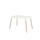 thumbnail image 3 of Mesa De Comedor Nordica Escadinava Blanca, 3 of 3