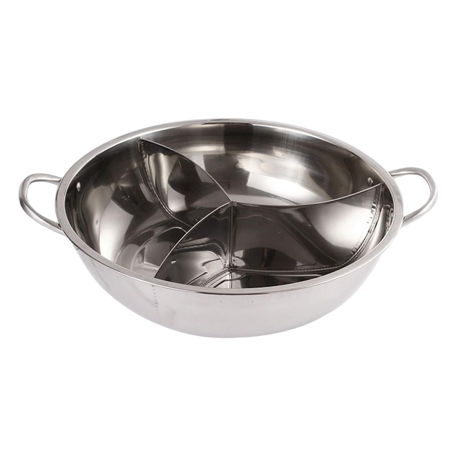 Magideal - Olla Caliente De Material Acero Inoxidable, Olla Para Cocinar, Utensilios De Cocina De Inducción, Olla Para Sopa , Los 32cm