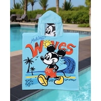 Mashini - Toalla Capucha Playa O Piscina Niño Niña Mikey