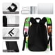 thumbnail image 5 of Charlie y los Números-theme Backpack, Campus style schoolbag Bookbag with Adjustable Shoulder Straps And Large Zip Compartment, Unisex Travel Bags.42x30x15cm, 5 of 6