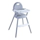 thumbnail image 1 of Silla De Comer Plegable Portátil Bebé Niño Fold Gris, 1 of 6