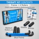 thumbnail image 2 of Kit Roller Therapy, masajeador muscular DoubleUp con control de presión, 2 of 8
