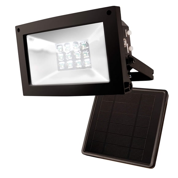 Reflector solar exterior Maxsa 40330 80LM 12 LED negro