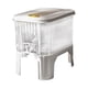 thumbnail image 3 of Hervidor De Agua Fría Con Grifo Dispensador De Bebidas Heladas Transparentes Para Fiestas Diarias En Interiores Modelo Con Soporte De 5L, 3 of 5