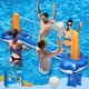 thumbnail image 1 of Set de voleibol de piscina KIDDITOY 118 con cancha inflable y pelota, 1 of 8