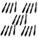 thumbnail image 4 of 20 Hélices De Hélice Para Dron 10 Mini Dron, Color Negro, 4 of 4