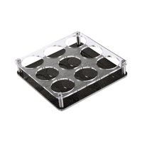 Bothyi - Bandeja Para Vasos De Vidrio, Soporte Independiente Para Tazas De Cóctel, Para Despensa, Bar Y Café