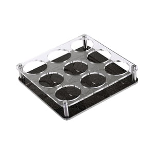 Bothyi - Bandeja Para Vasos De Vidrio, Soporte Independiente Para Tazas De Cóctel, Para Despensa, Bar Y Café