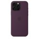 thumbnail image 4 of Funda para teléfono Apple iPhone 16 Pro Max de silicona con MagSafe Plum, 4 of 4
