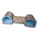 thumbnail image 3 of Cama Túnel Para Hámster, Juguete De Juego, Hábitat, Escondite Para Animales Peque?os, Erizos, Ratones, Color Azul Sandía, 3 of 5