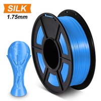 Sunlu - Filamento 3D , Pla+ Seda 1.75Mm/ 1Kg Azul
