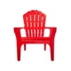thumbnail image 1 of Silla Plástica Adirondack Roja, 1 of 4