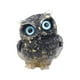 thumbnail image 1 of Estatuilla De Búho De Grava De Piedra De Cristal Natural Decoración Del Hogar Estatua De Búho Coleccionable StyleF, 1 of 3