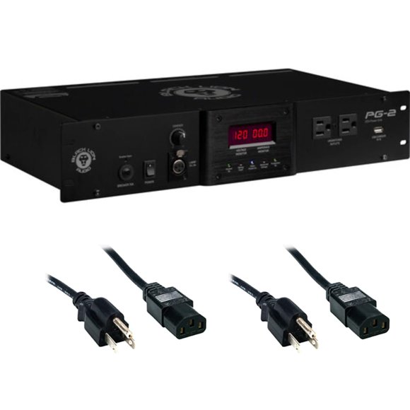 Acondicionador de alimentación Black Lion Audio PG-2 de 14 salidas para montaje en rack