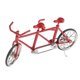 thumbnail image 1 of Escala 1 16 Bicicleta Tándem Bicicleta Modelo Réplica Juguete Coleccionables Rojo Completo, 1 of 5