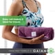 thumbnail image 5 of Colchoneta de yoga Gaiam, tamaño esterilla de microfibra, para yoga caliente, 5 of 5