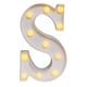 thumbnail image 1 of Letras Led Decorativas De 22cm Cumpleaños, Aniversario Letra "S", 1 of 3