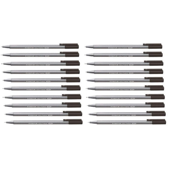 Marcador STAEDTLER Triplus Fineliner 0,3 mm Paquete de 20