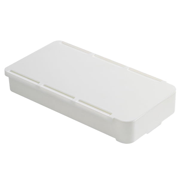 Cómoda Mesa De Cajón De Almacenamiento Debajo Del Cajón Del Escritorio Caja De Papelería De Lápiz De Almacenamiento De Escritorio Multifuncional Para Blanco