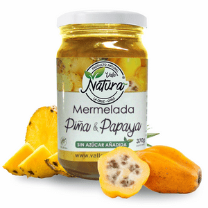 Valle Natura - Mermelada De Papayas Sin Azúcar Añadida