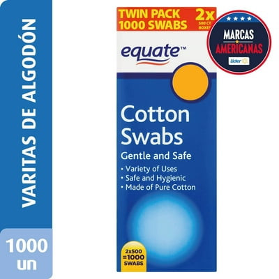Varitas De Algodón 1000 Un Equate