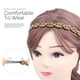 thumbnail image 4 of 5 diademas con cuentas de diamantes de imitación, diademas antideslizantes con joyas para el cabello para mujeres y niñas., 4 of 5