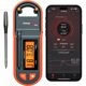 thumbnail image 1 of Termómetro inalámbrico para carne ThermoPro TP971, 600 ft, Bluetooth 5.2, IP67, 1 of 3