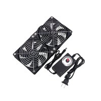 Magideal - Ventilador De Enrutador, Ventilador De Refrigeración Sin Escobillas, Ventilador De Caja Portátil, Ventilador De Gabinete De Computadora Para Servidor,