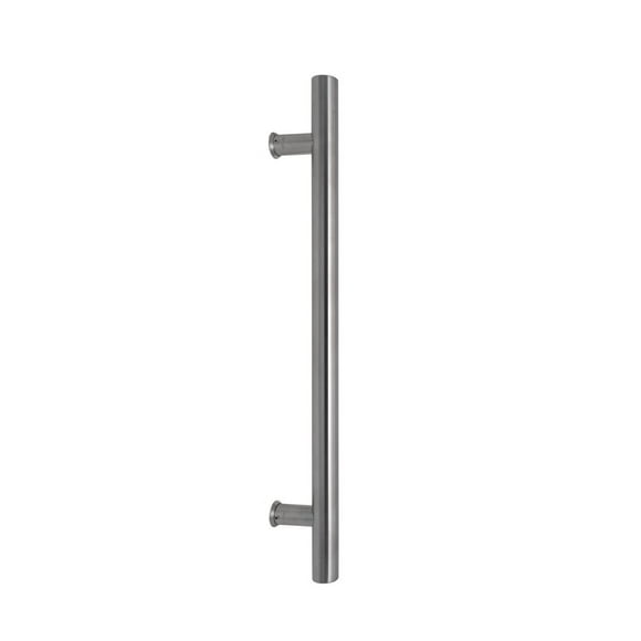 Tirador simple de acero inoxidable 304. Fijación invisible. Largo 60 cm.