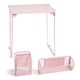 thumbnail image 1 of Set organizador de 3 piezas U Brands – Estante en tono rosa, 1 of 7