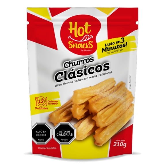 Churros clasicos congelados, 210 g
