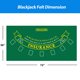 thumbnail image 2 of Tapete de Blackjack GSE Games & Sports 183 cm x 91 cm, 2 of 6