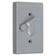 thumbnail image 1 of Cubierta impermeable para interruptor TayMac TC100S, 1 módulo, gris, 1 of 4