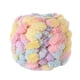 thumbnail image 2 of Pom Pom Hilo Grueso Brazo Tejer Almohada Manta Alfombra Hacer Tejido A Mano Guirnalda Amarillo Claro Rosa, 2 of 5