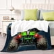 thumbnail image 4 of Monster Jam anti-pilling, suave, ligera, esponjosa y acogedora de lujo para hogar y cocina – Perfecta para niños y adultos,120X150cm, 4 of 6
