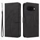 thumbnail image 5 of Funda tipo cartera con tapa para Google Pixel 9A con tarjetero, soporte y cubierta magnética Negro, 5 of 6