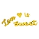 thumbnail image 3 of Letra De Madera Love IS Sweet Sign Decoración De Mesa Del Día De San Valentín Para A?o Nuevo Dorado, 3 of 5