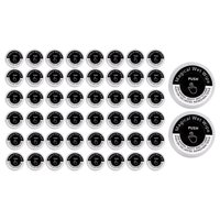 Bothyi - Toalla Comprimida Servilleta Tejido Cara Cuerpo Moneda Tejidos Para Gimnasio Maquillaje Al Aire Libre 50 Granos