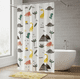 thumbnail image 3 of Cortina De Baño Infantil Diseño Dinosaurios Peva 180x180cm, 3 of 4