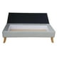 thumbnail image 2 of Banqueta Baul Portofino Color Gris Perla, 2 of 4