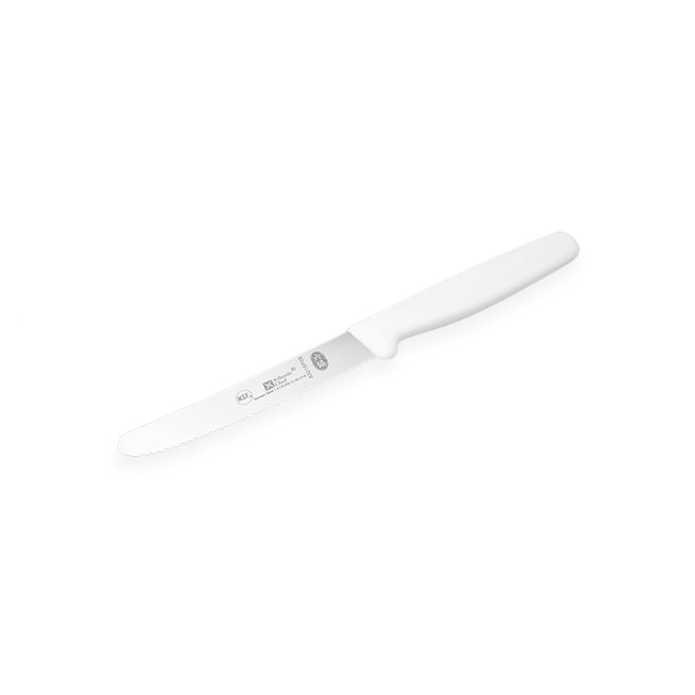 Cuchillo Utilitario Punta Redonda 11 Cm. Blanco | Lider