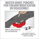 thumbnail image 4 of Pin Punch Set Real Avid Accu-Punch de 11 piezas con funda de almacenamiento, 4 of 6