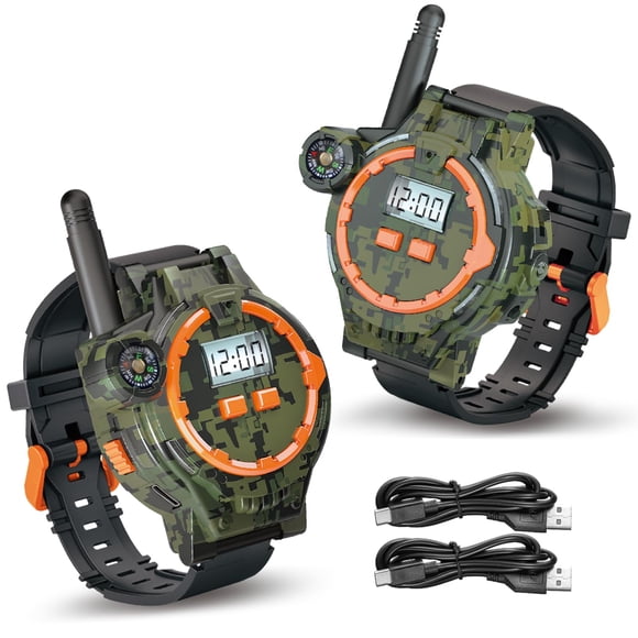 Walkie Talkies zeeloopbee recargables para niños de 6 a 12 años