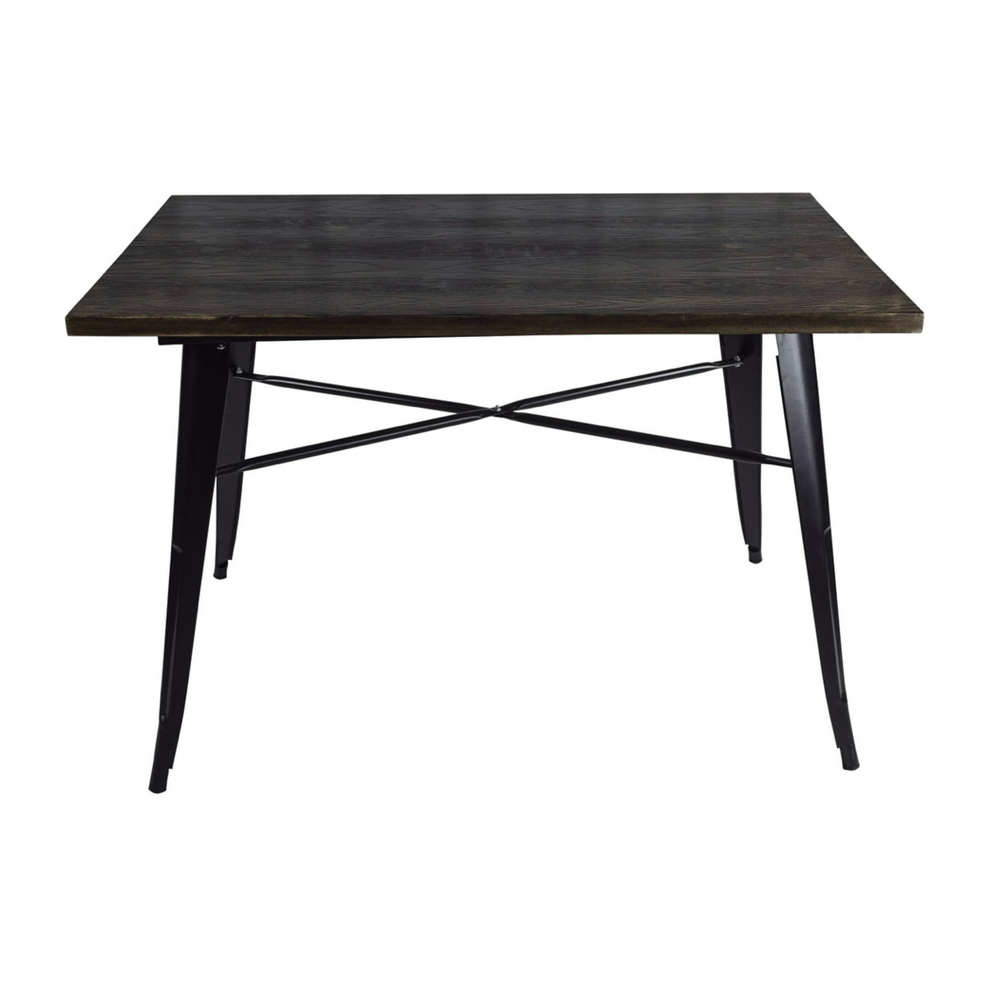 Oh! Mi Hogar ® - Mesa Tolix Rectangular Nogal 140x90cm