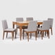 thumbnail image 1 of Juego De Comedor Junior 6 Sillas Extensible Blanco, 1 of 11